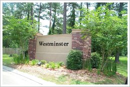 Westminster Entrance Sign