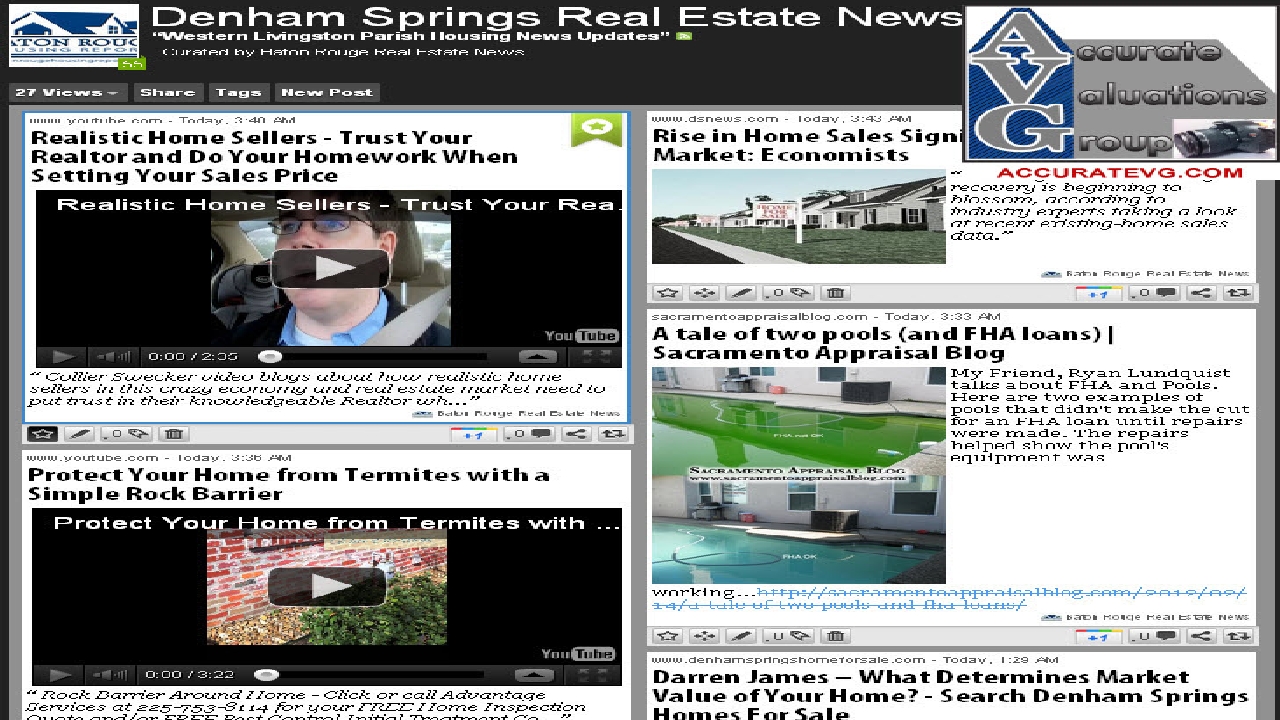 Denham Springs LA Walker LA Western Livingston Parish housing news