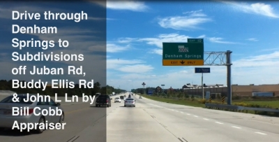 Denham Springs I-12 Juban Rd Driving Tour To Homes Subdivisions